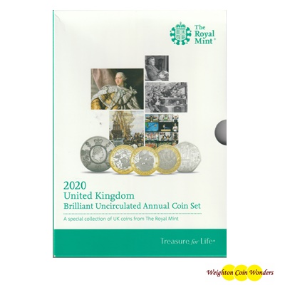 2020 UK Annual Coin Set - Click Image to Close